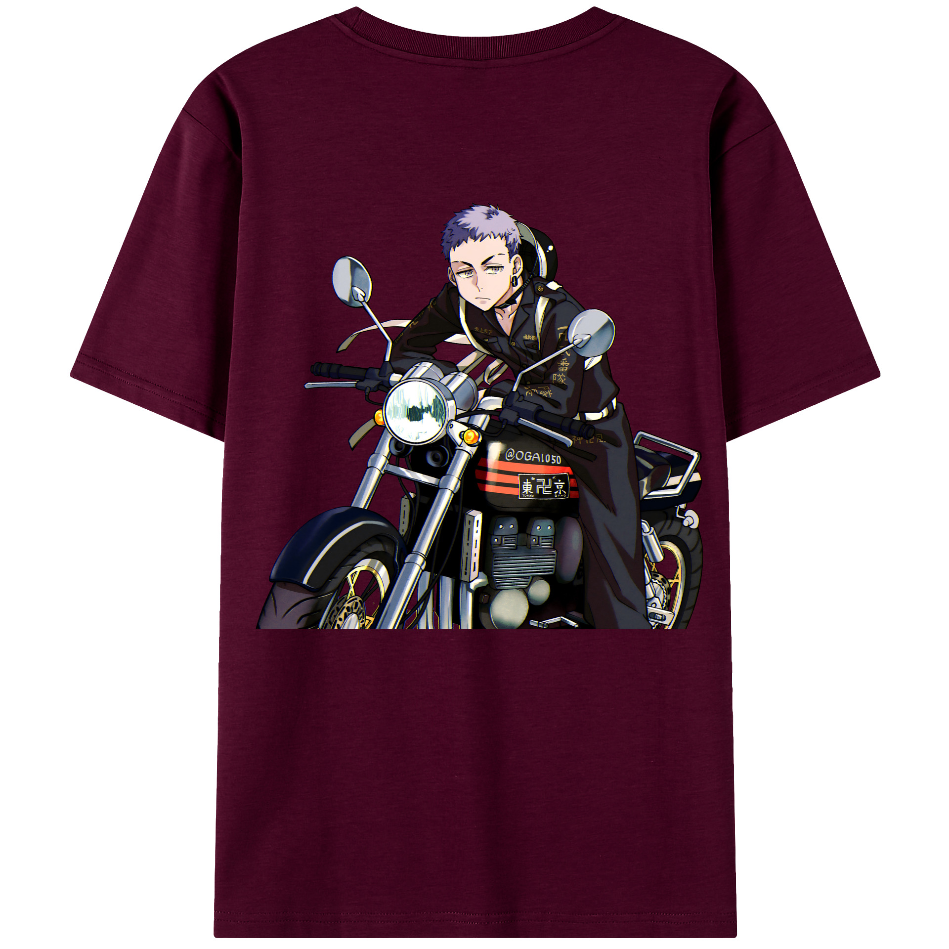 （画像用） 東京リベンジャーズ Tokyo Revengers レディース半袖Tシャツ(バックプリント)